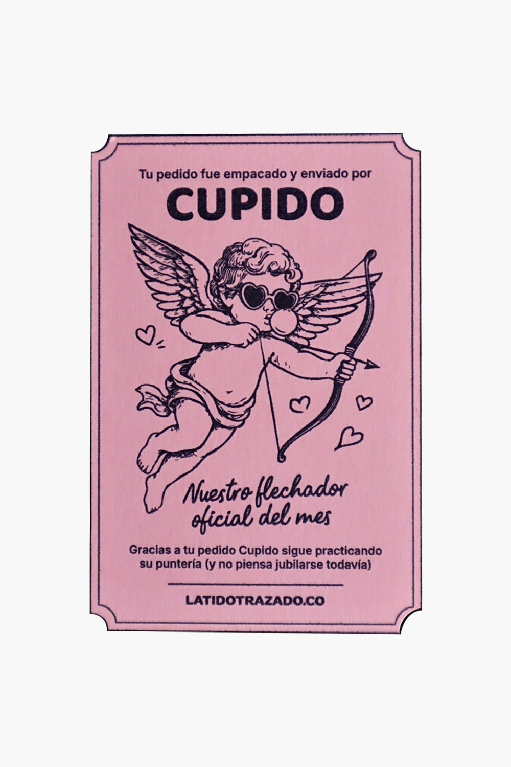 Regalo de Cupido: Tarjeta + Caja de regalo