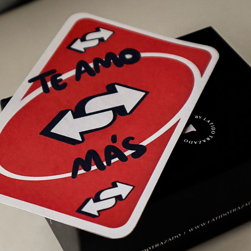 Tarjeta: Te amo más