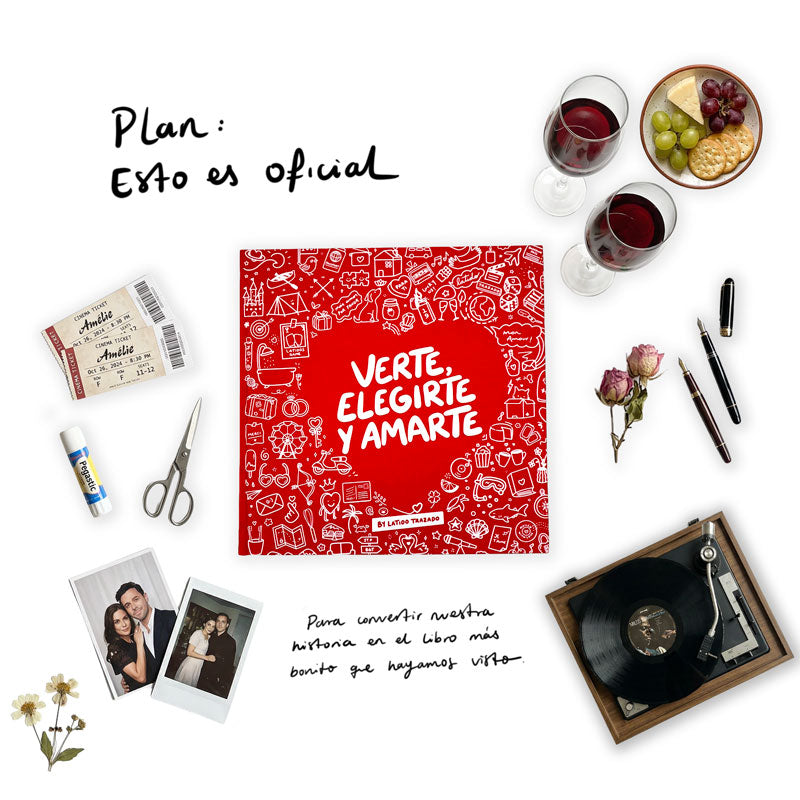 LIBRO-ÁLBUM: Verte, Elegirte y Amarte.