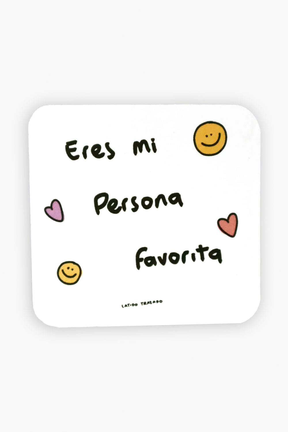 Tarjeta: Eres mi persona