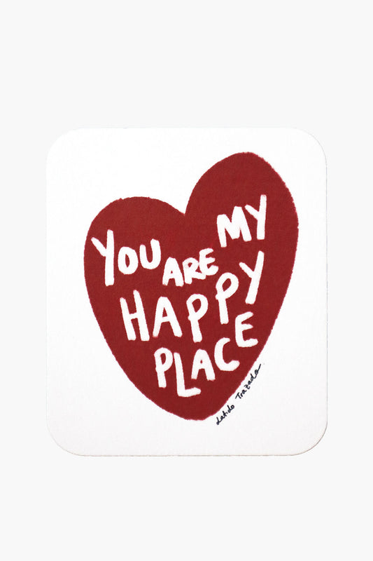 Tarjeta: You are my happy place